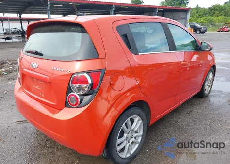 2012 Chevrolet Sonic 2Lt from USA, damaged, VIN 1G1JC6SH8C4134505